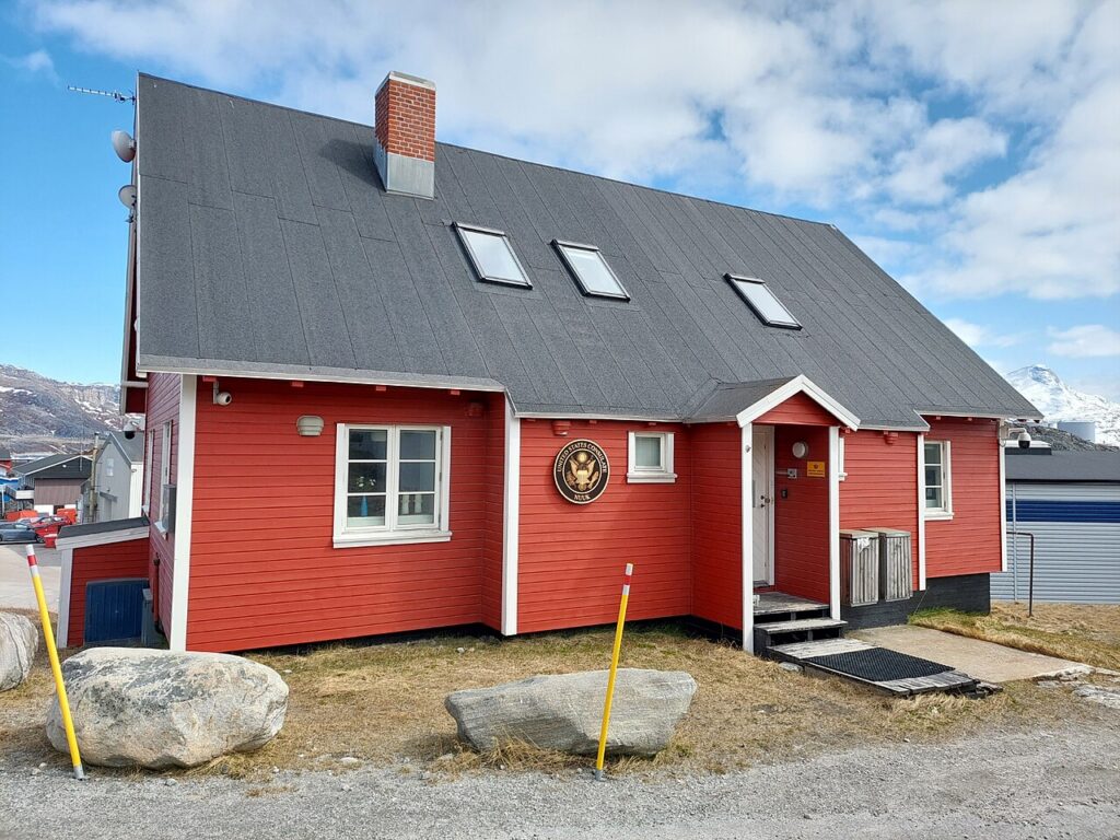 Photo: U.S. Consulate Nuuk, Greenland. Credit: Ekrem Canli / Wikimedia Commons, CC BY-SA 4.0.