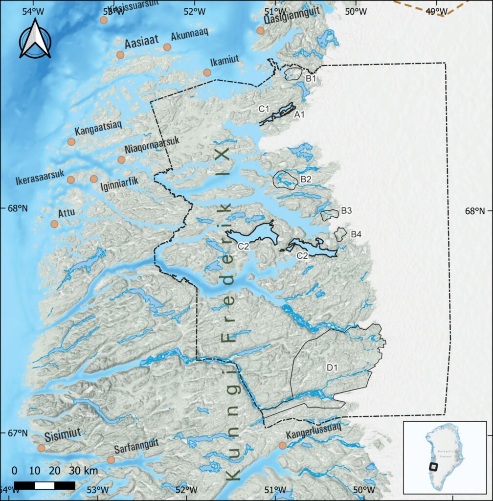 Map: Government of Greenland / Naalakkersuisut.
